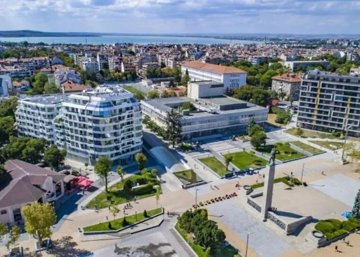 Hot Main Square Newly Built Modern Burgas City